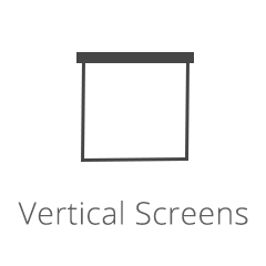 Motorised Vertical Screens